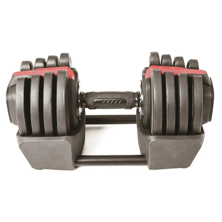 Toorx Set 3 in 1 composto da manubrio, bilanciere, 2 kettlebell a carico regolabile con selezionatore MBKCR-18