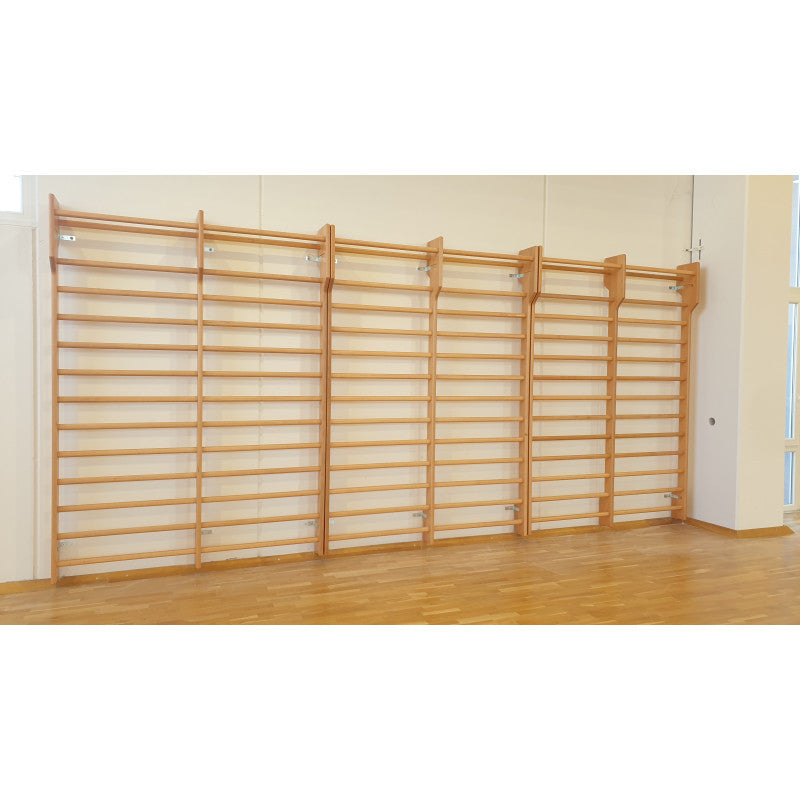 Spalliera svedese 2 campate Art. G 211 in faggio evaporato fornita montata