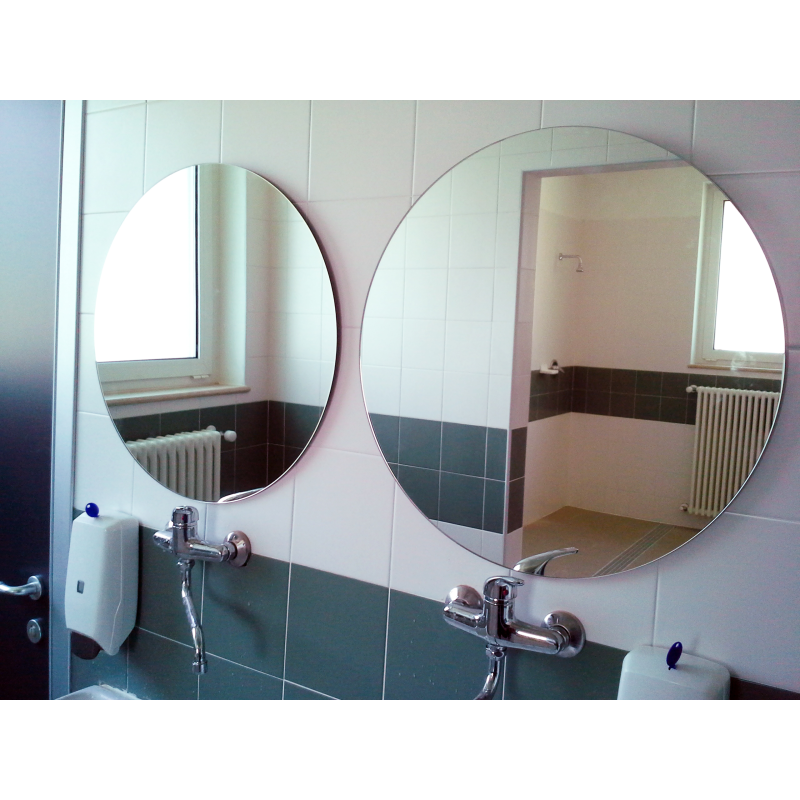 Specchio a parete diametro cm 50 Art. S 896.01 senza cornice