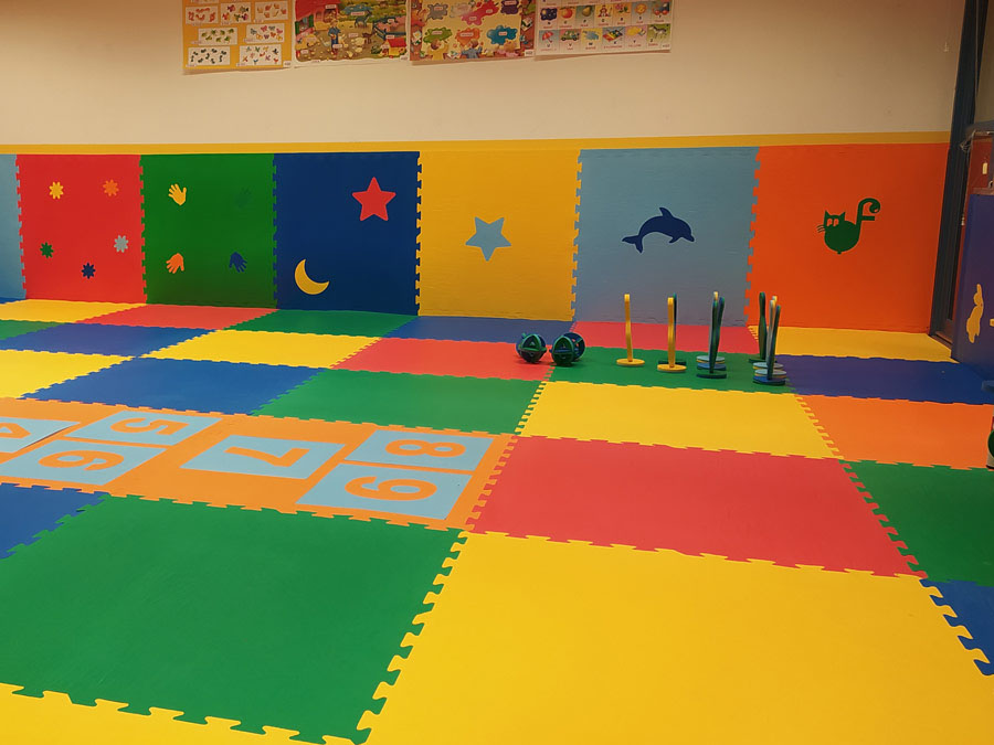 Gioco della Campana su Tappeti Polymat Light (in EVA) Tatami bambino Asilo Nido spessore 10 mm Cod. 2700.3