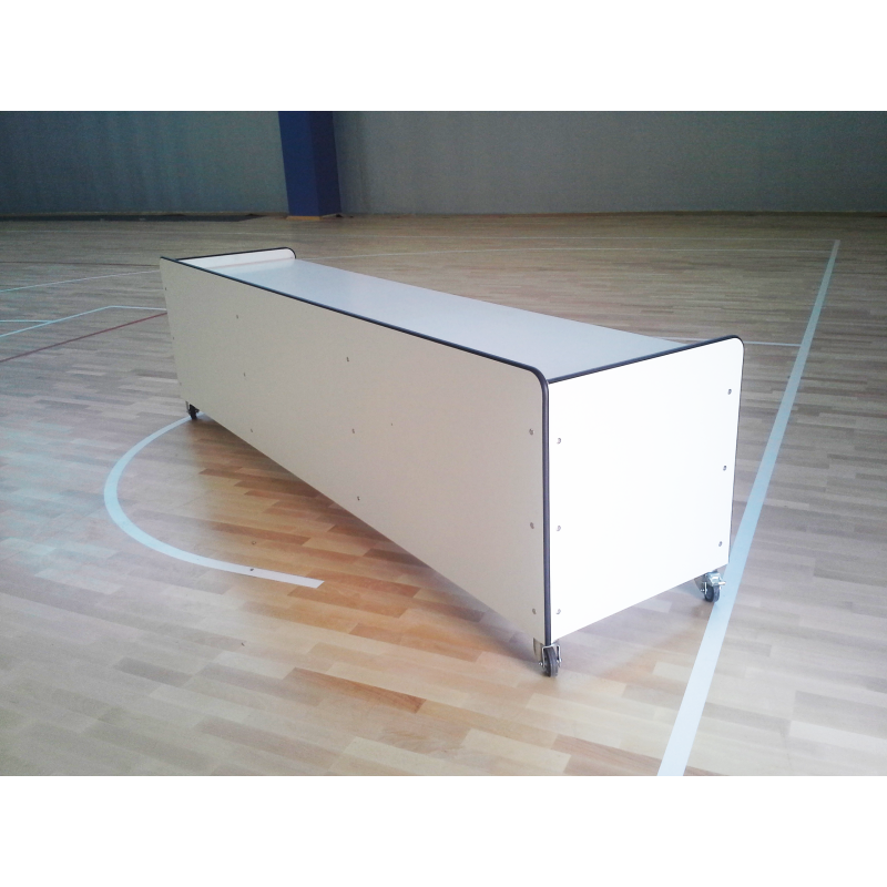 Tavolo per giudici carenato cm 300x70x76 Art B 696/L