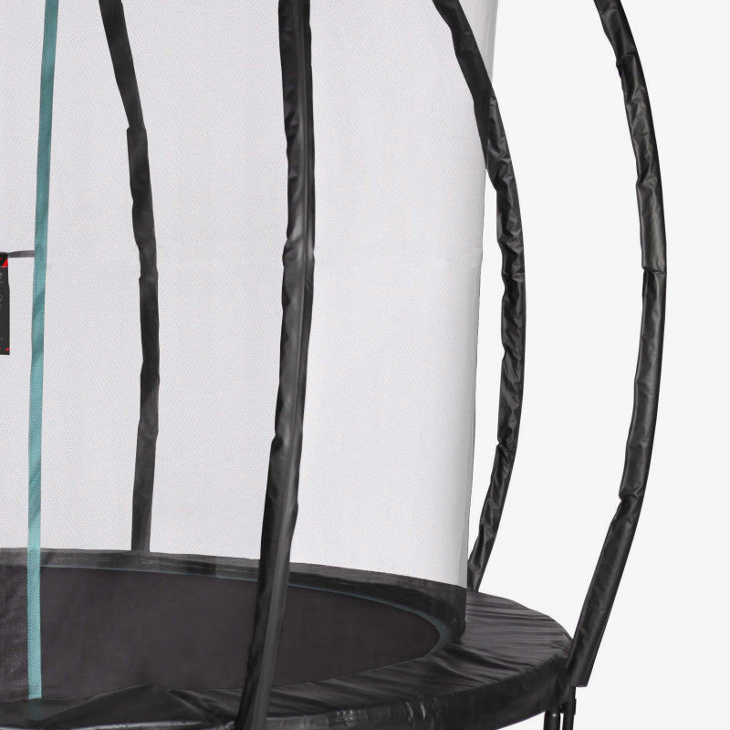 Trampolino Spring Cornilleau Inclusi i suoi dispositivi di protezione progettati in modo intelligente (rete, materassino protettivo, pali curvi)