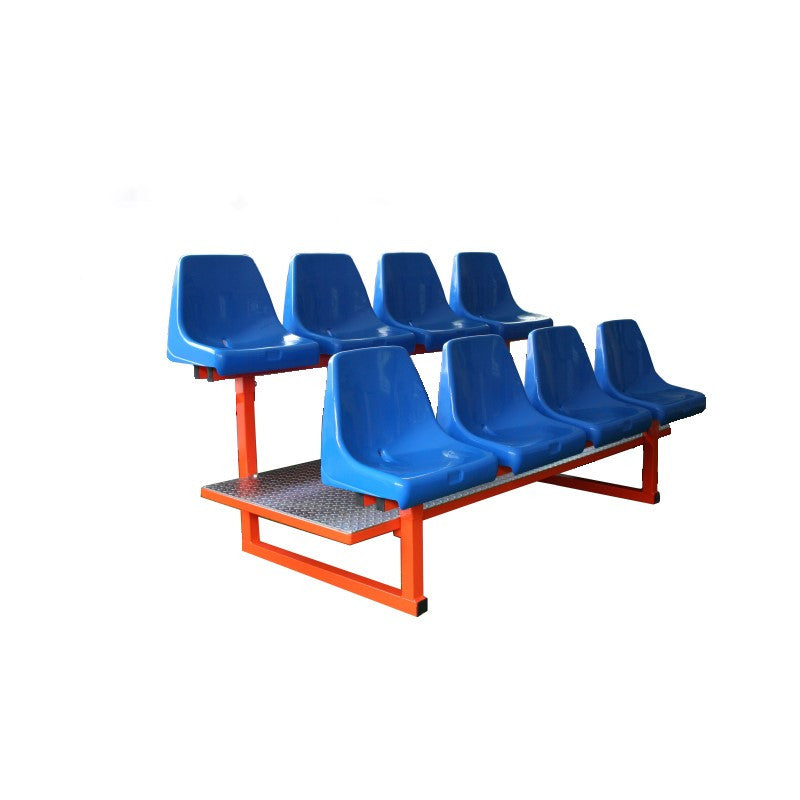 Tribuna Spettatori Art. S101.8 posti 8 SEDUTA ALTA MODULARI COLORI STRUTTURA E SEDUTE A RICHIESTA
