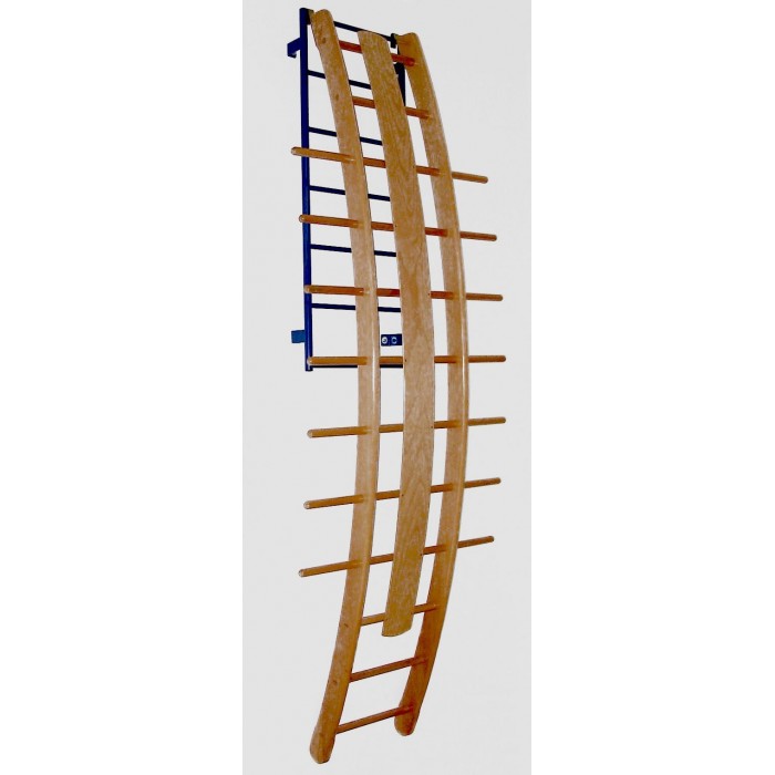 Scala ortopedica curva in legno Art G192