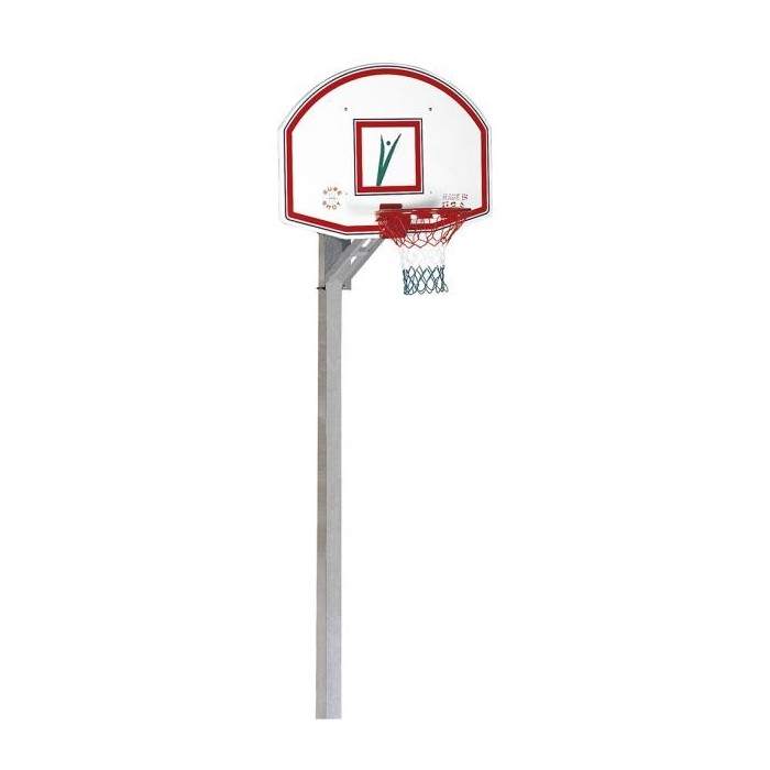 Impianto Basket-minibasket Monotubo Singolo Sch Art.2439 completo