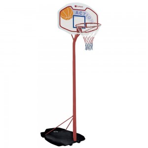 pallone Impianto mini basket trasportabile 1.9-2.6 mt CORSPORT pallacanestro 