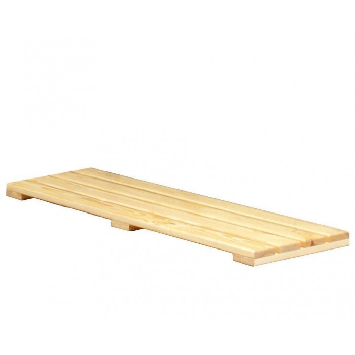 Pedana poggiapiedi in legno lunghezza 1m Art 9090