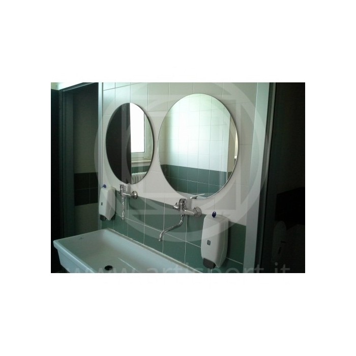 Specchio a parete diametro cm 50 Art S896.01 senza cornice