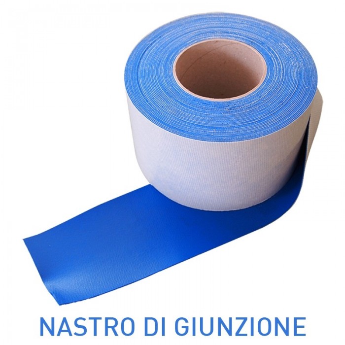Nastro adesivo per assemblare Tatami Arrotolabili colore blu Lunghezza 20 Mt non disponibile 
