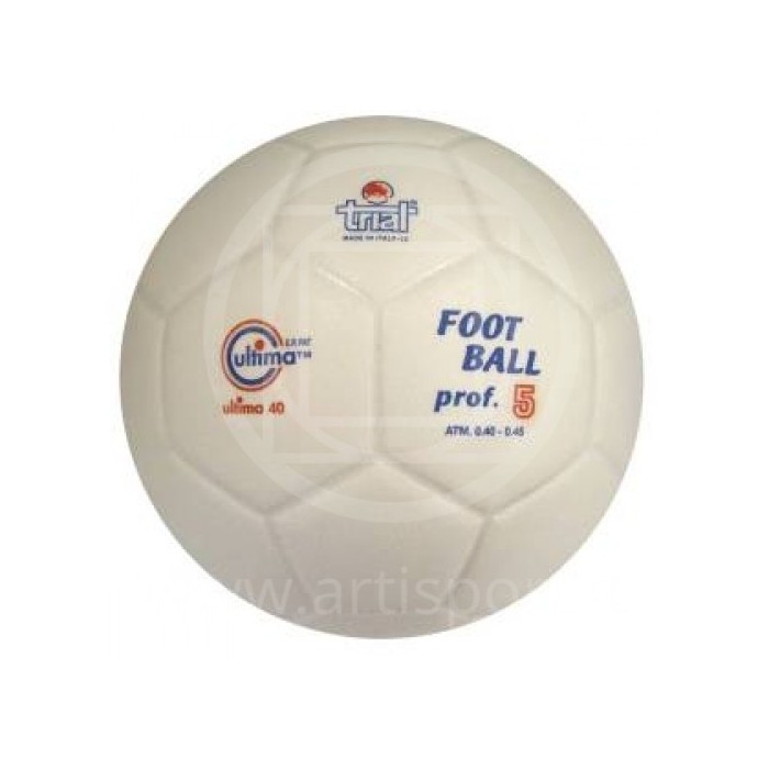 Pallone da calcio n.5 in gomma soffiata Ultima 40, peso gr.420 Art. F755