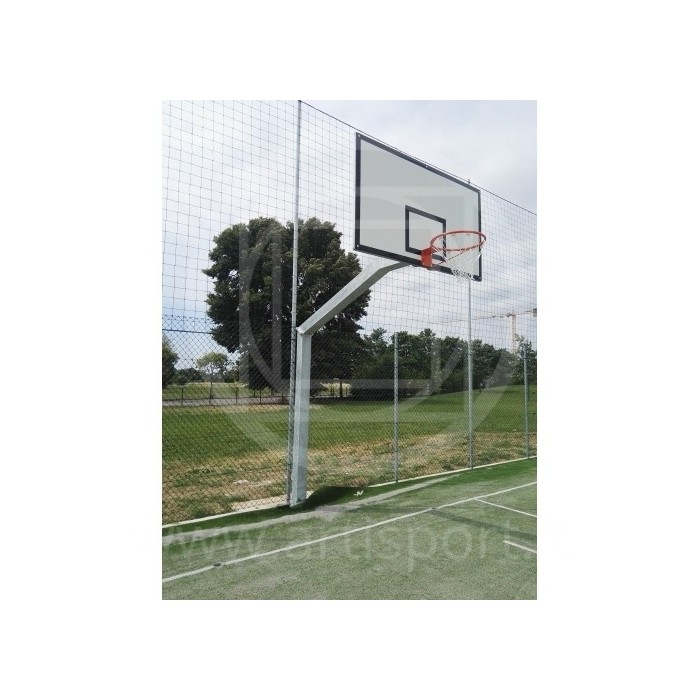 Impianto basket monotubolare sbalzo da 220cm per esterno Art.B651-2S fuori produzione