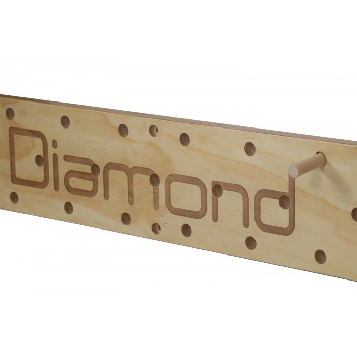 Peg Board DIAMOND art. PB Dotato di pratiche maniglie in legno