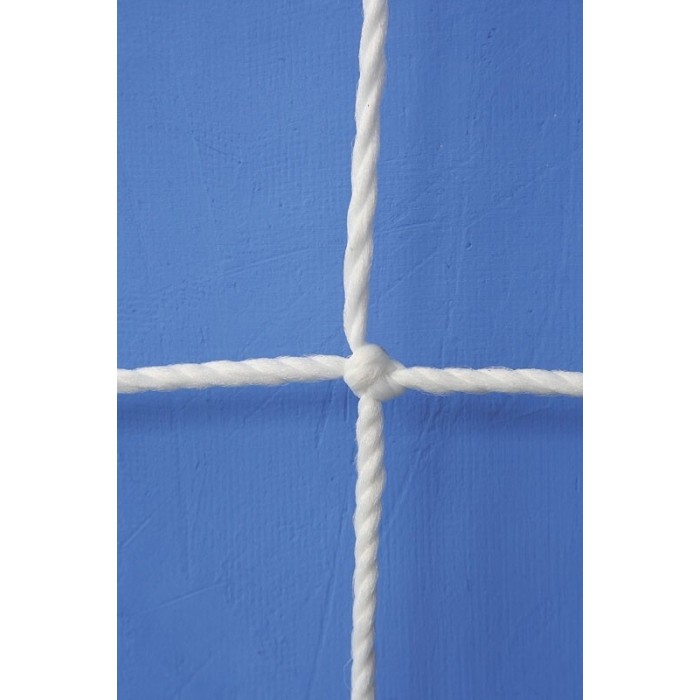 Coppia reti calcetto cm 300x200 in nylon dm mm 5 con nodo maglia quadra cm 10x10 Art. S04612
