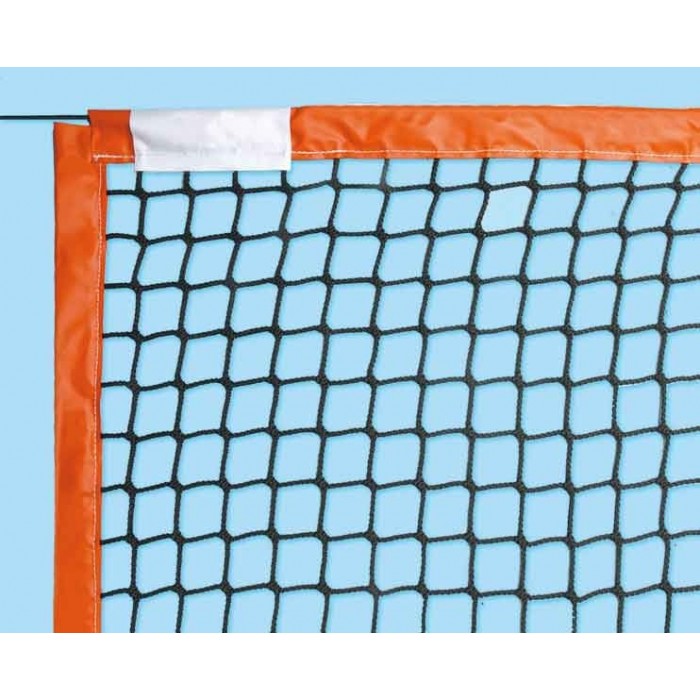 Rete beach tennis in nylon con banda perimetrale in pvc Art. S05066