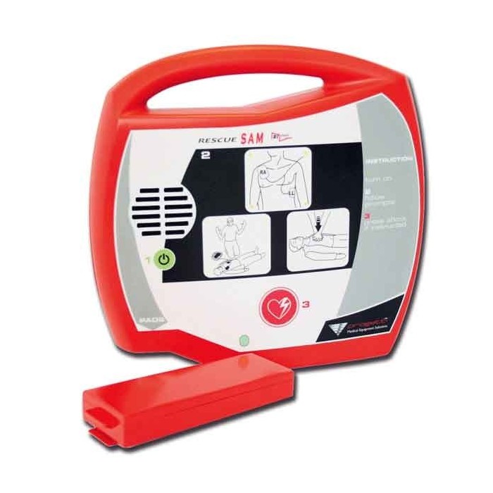 Defibrillatore semiautomatico esterno (DAE) portatile su valigetta Art. S07150
