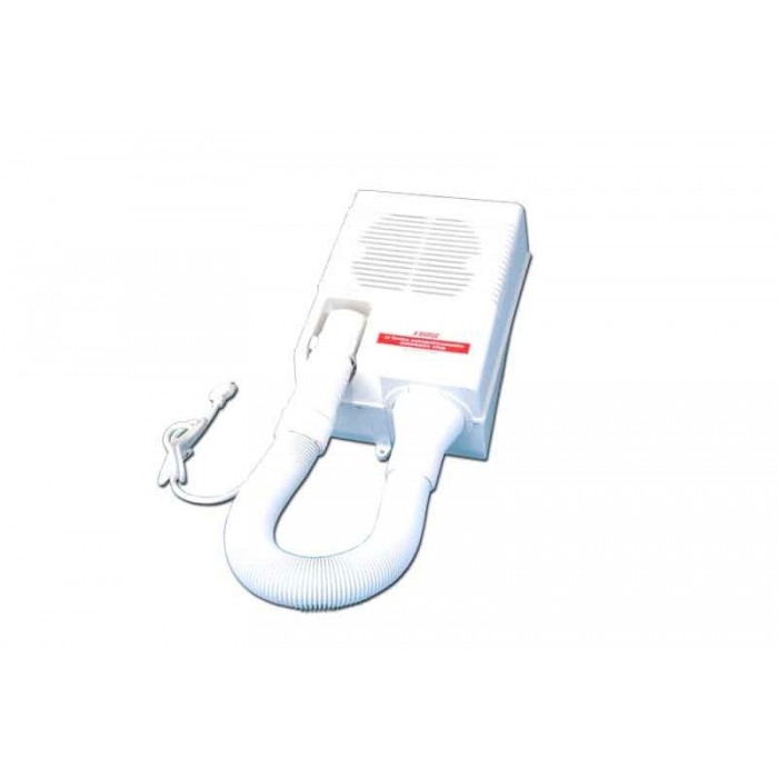 Asciugacapelli elettrico con temporizzatore e tubo flessibile scocca di plastica Art. S07466