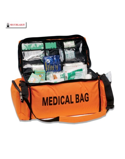 Kit di Pronto Soccorso portatile salva spazio . First Aid Kit 26