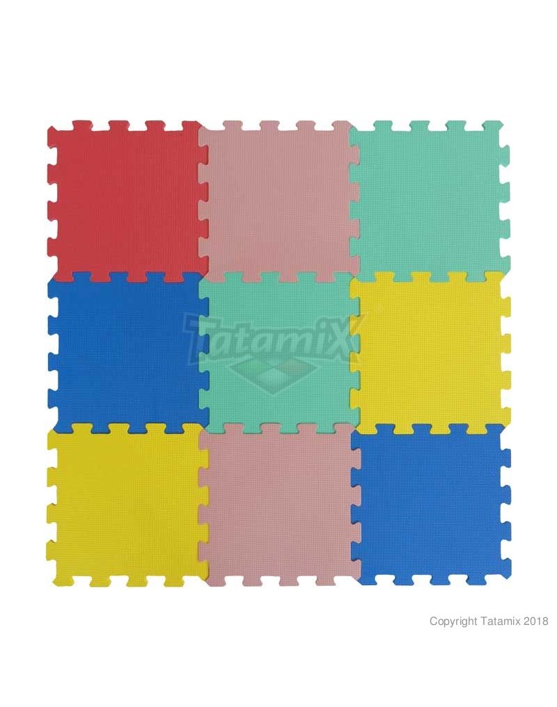 Tatami Puzzle EVA Kids Certificati 12+ Scuola Kit 10 Pezzi 30x30x1cm MI30C Quantità Minima Per La Vendita 10 Kit
