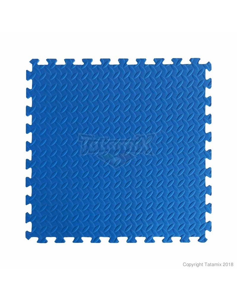 Tatami Puzzle EVA Kids Certificati 12+ Scuola 60x60x1cm MI60J Blu Kit 10 Pezzi Quantità Minima Per La Vendita 7 Kit