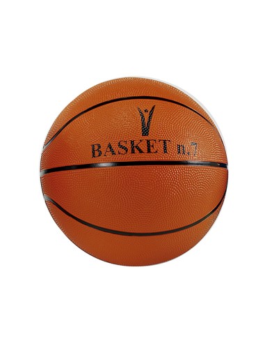 Pallone Basket Gomma Nylon Regolamentare New Model Misura 7 Art. 2557A