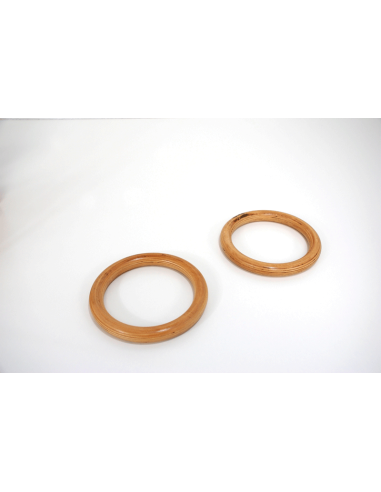 Coppia anelli di legno lamellare S00002