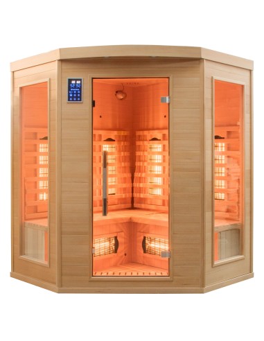 Sauna infrarossi al quarzo Apollon 3-4 posti