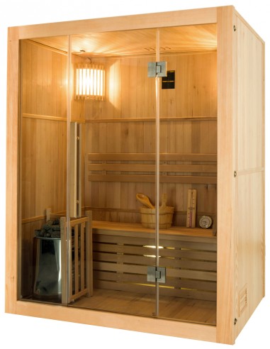 Sauna Tradizionale a Vapore Sense 3 Posti 3,5kW SN-SENSE-3PK