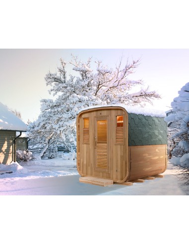 Sauna a Vapore Holl's Sauna Gaïa Nova - Abete rosso HL-B200E