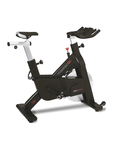 Spin Bike SRX 9500 del marchio Toorx professionale con trasmissione a cinghia con pignone fisso