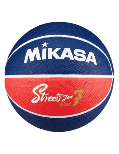 Pallone basket gomma green Mikasa Misura 7 Blu e Rosso