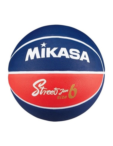 Pallone basket gomma green Mikasa Misura 6 Blu e Rosso