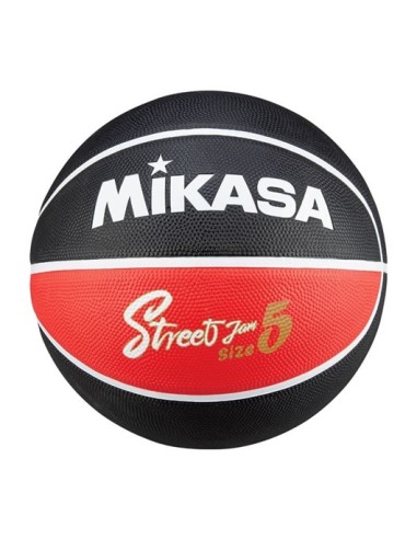 Pallone Minibasket Mikasa BB502B Rosso e Nero da Allenamento