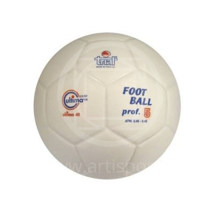 Pallone calcio in gomma sintetica n.5, peso gr. 420, diam.cm.21,5 V40 art. F755/5