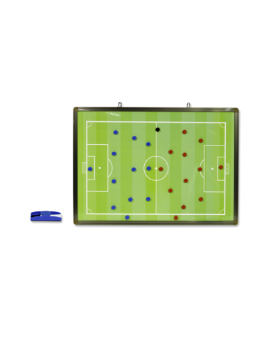 Lavagna magnetica per calcio con pedine, dimensioni cm 85x60 S04562