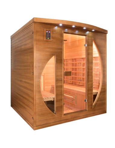 Sauna Spectra infrarossi Dual Healthy 4 Posti SN-SPECTRA05R