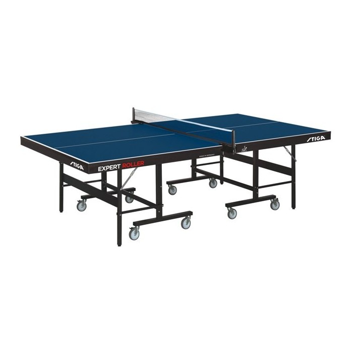 Tavolo Ping Pong Stiga Expert Roller CSS Blu Indoor Omologato Dalla Federazione