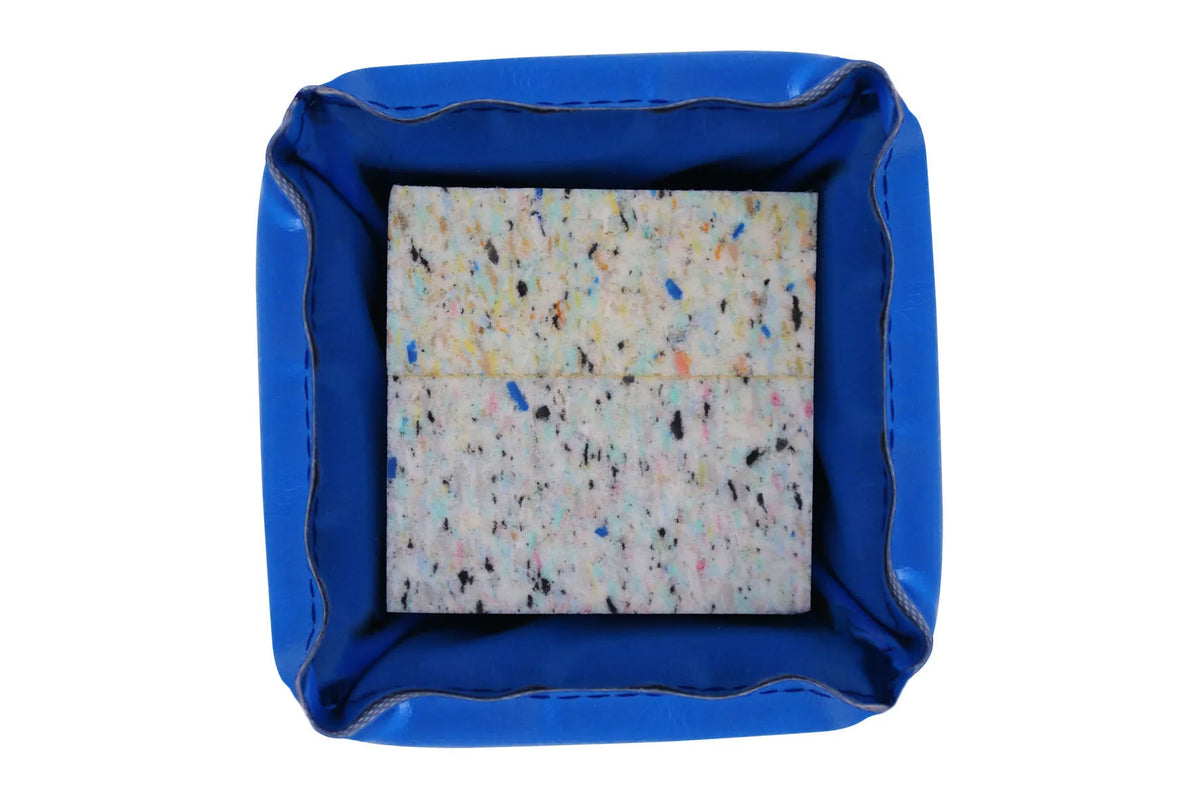 Coppia di Protezioni PV-Basic per pali Volley e altri sport (Adatta a pali di diametro/sezione da 8 a 15 cm) Chiusura a velcro