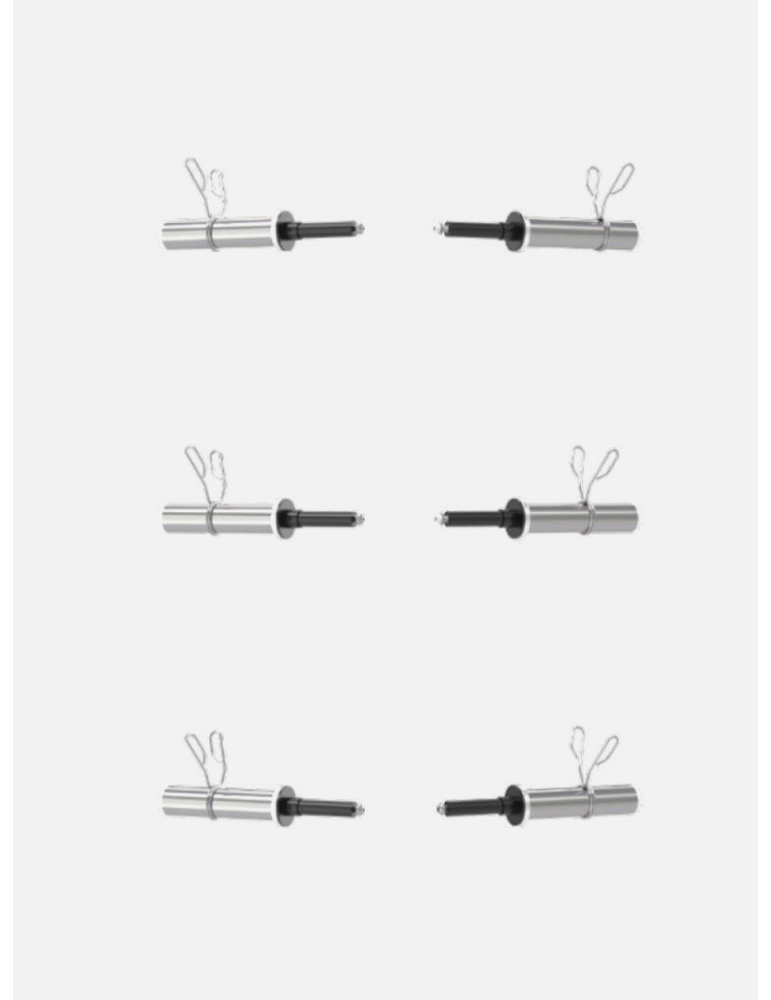 Set 6 perni porta pesi per ASX-7000 SW-HOLDERASX-7