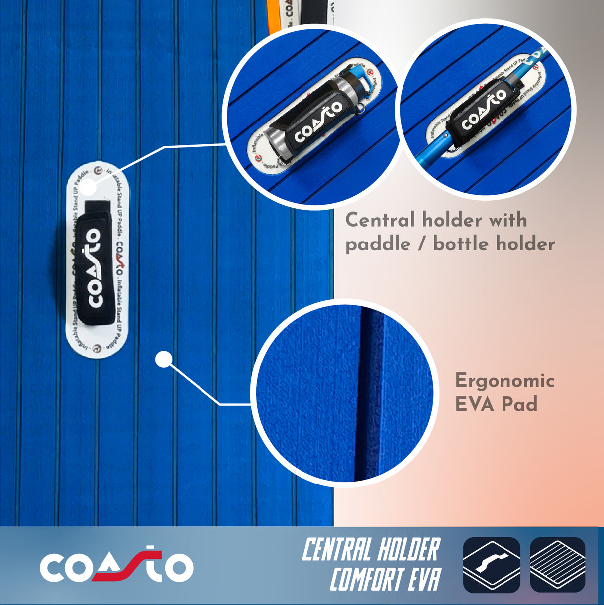 Tavola da SUP / PADDLEBOARD Coasto Nautilus 11'8  sport Nautico Cod. PB-CNAU118B
