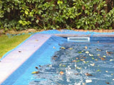 Rete di copertura per piscine + telo anti-foglie su richiesta Cod. A100