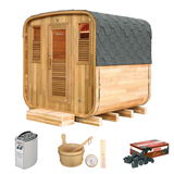 Sauna a Vapore Holl's Sauna Gaïa Nova - Abete rosso HL-B200E STUFA NON INCLUSA esaurita