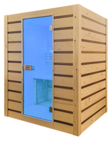Sauna Finlandese Tradizionale modello  Eccolo 2 Posti 4,5 Kw pietre incluse Cod. HL-EC03PK