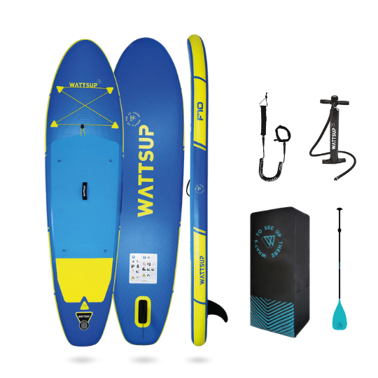 Tavola da SUP / PADDLEBOARD WattSUP F10 Tavola Gonfiabile Polivalente (Perfetta per principianti)