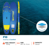 Tavola da SUP / PADDLEBOARD WattSUP F10 Tavola Gonfiabile Polivalente (Perfetta per principianti)