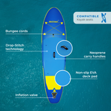 Tavola da SUP / PADDLEBOARD WattSUP F10 Tavola Gonfiabile Polivalente (Perfetta per principianti)
