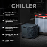 Netspa UFC IceBath Duo - Kit di raffreddamento 3-40°C Sauna Caldo / Freddo