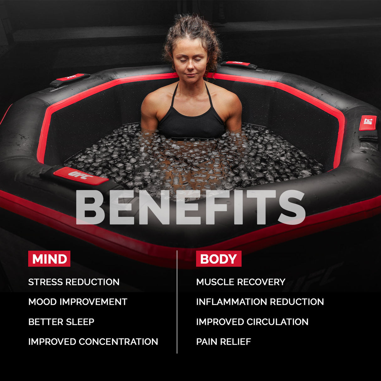 Net-Spa UFC Ice Bath Octagon Spa/Bagno di Ghiaccio Cod. SP-UFC250
