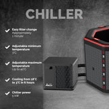 Kit refrigerante Netspa UFC Octagon IceBath 3-40°C Sauna Caldo / Freddo