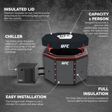 Kit refrigerante Netspa UFC Octagon IceBath 3-40°C Sauna Caldo / Freddo