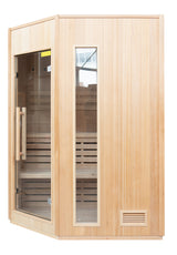 Sauna A Vapore Finlandese tradizionale Zen angolare 3-4 Posti 4.5kW Disponibile dal 11/06/2026 Cod. SN-ZEN3CPK Disponibile dal 06/06/2026